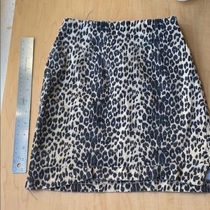 Leopard Vintage Mini Skirt